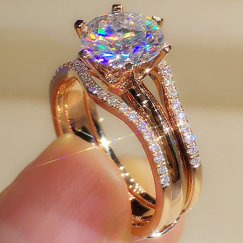 ETERNAL PROMISE: Two-in-One Moissanite Ring | RAMODO JEWELRY